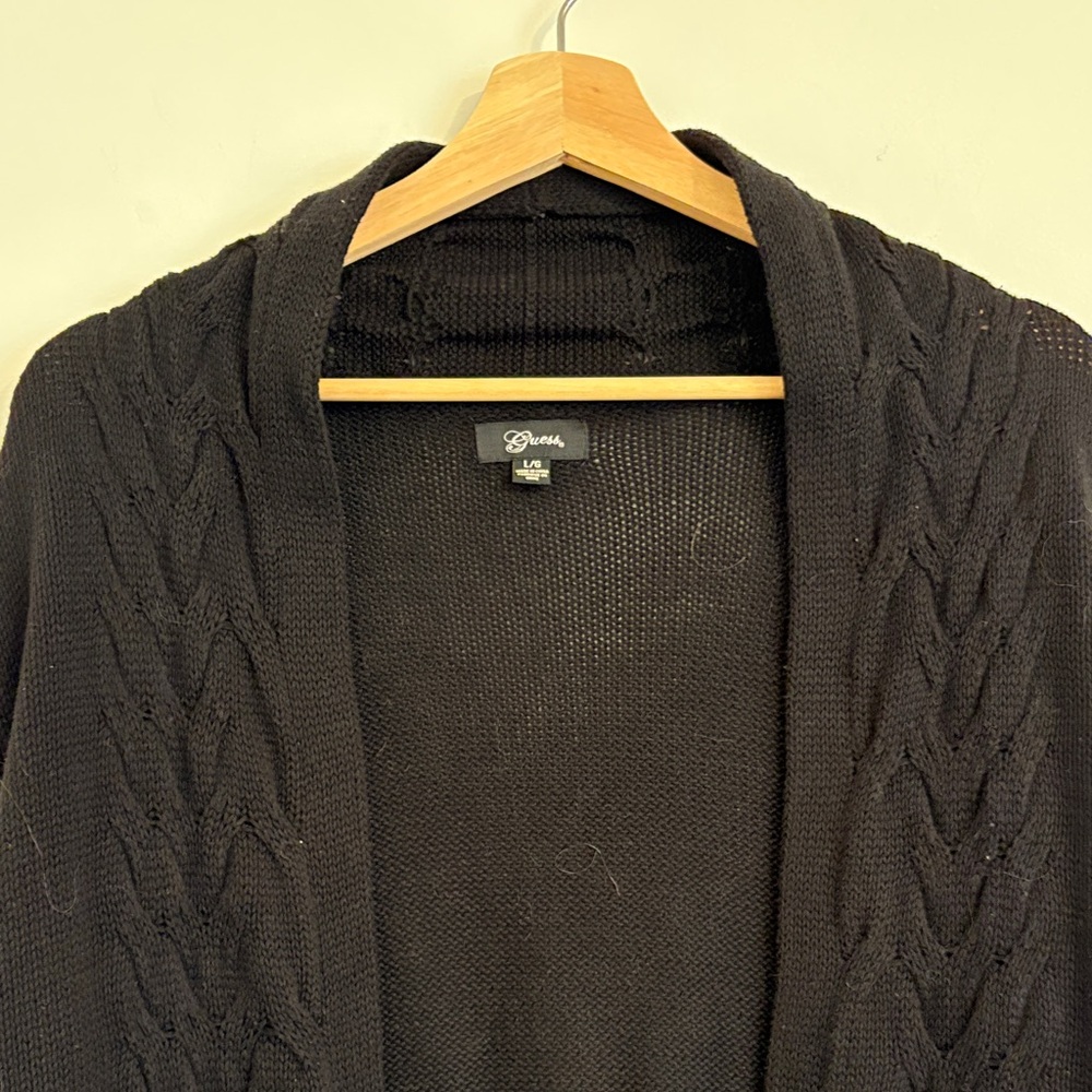 Guess Black Women's Cardigan Sweater